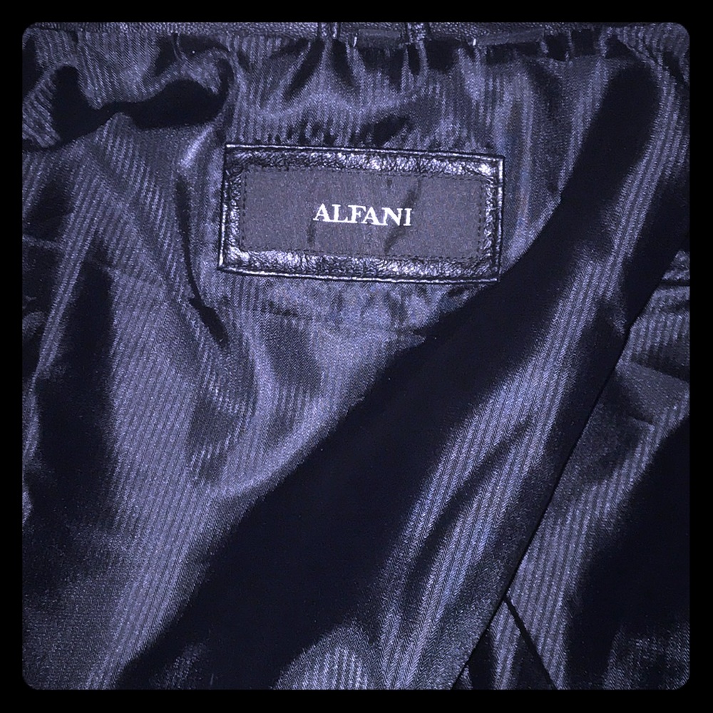 Alfani L leather jacket